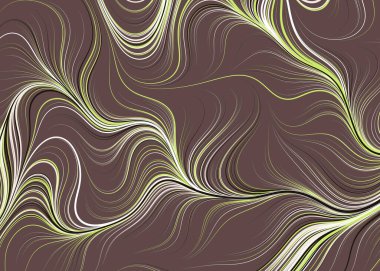 Soyut Perlin Gürültüsü Geometrik Desensel hesaplama sanatı, vektör illüstrasyonu