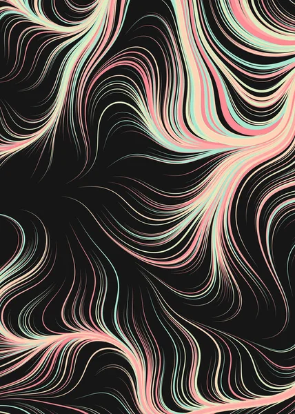 Abstraktní Vektorová Ilustrace Geometrického Vzorce Perlin Noise — Stockový vektor