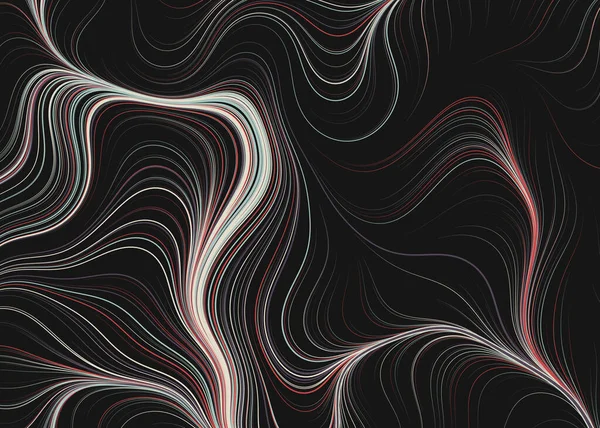 Resumen Perlin Noise Geometric Pattern Generative Computational Art Vector Illustration — Archivo Imágenes Vectoriales