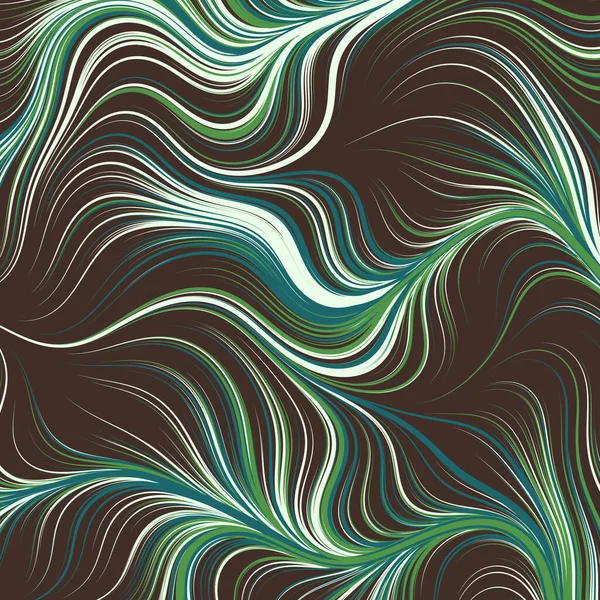 Абстрактний Геометричний Візерунок Хвилястими Лініями — стоковий вектор