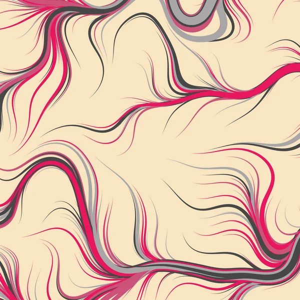 Abstract Perlin Noise Geometric Pattern Generative Computative Art Vector Illustration — 스톡 벡터