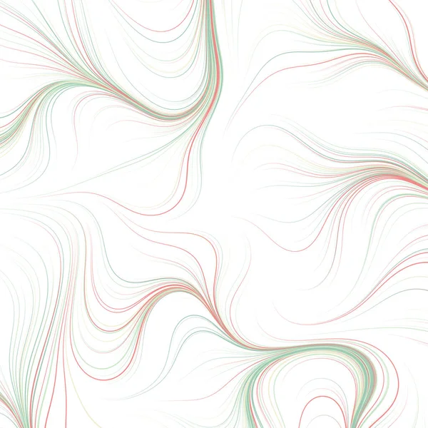 Patrón Geométrico Abstracto Con Líneas Onduladas — Archivo Imágenes Vectoriales