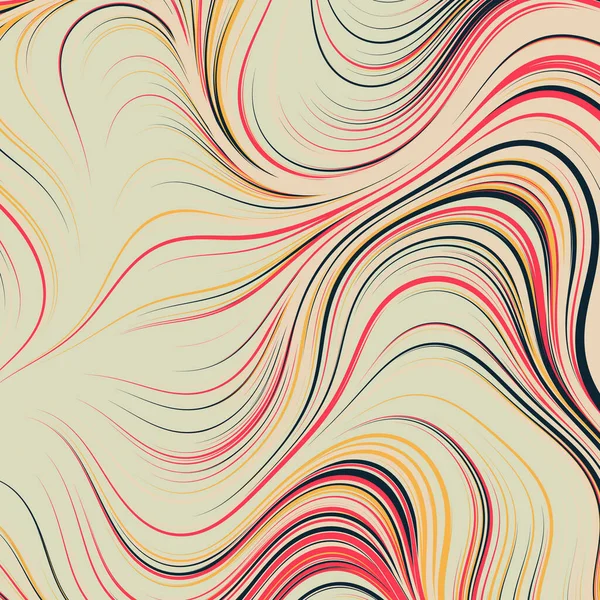 Soyut Perlin Gürültüsü Geometrik Desensel hesaplama sanatı, vektör illüstrasyonu