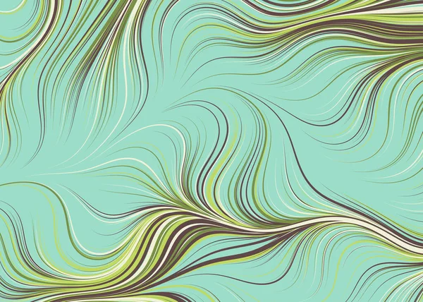 Dalgalı çizgileri olan soyut geometrik desen