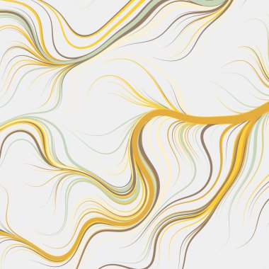 Dalgalı çizgileri olan soyut geometrik desen