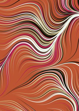 Soyut Perlin Gürültüsü Geometrik Desen vektör çizimi