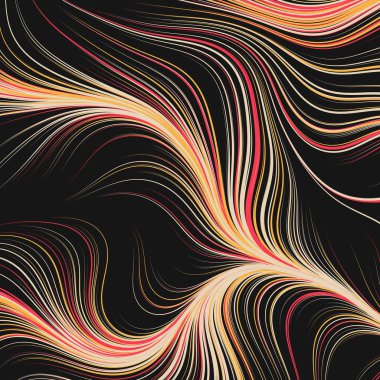 Soyut Perlin Gürültüsü Geometrik Desen vektör çizimi