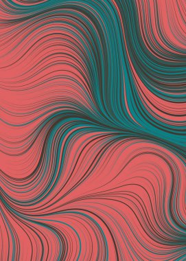 Soyut Perlin Gürültüsü Geometrik Desen vektör çizimi