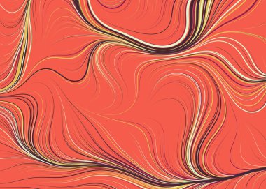 Soyut Perlin Gürültüsü Geometrik Desensel hesaplama sanatı, vektör illüstrasyonu