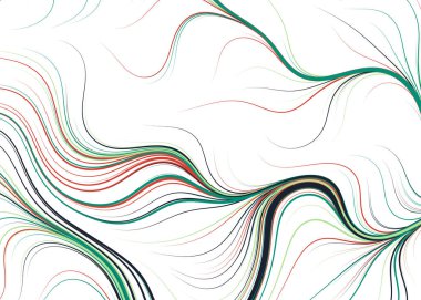 Soyut Perlin Gürültüsü Geometrik Desensel hesaplama sanatı, vektör illüstrasyonu