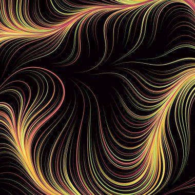 Soyut Perlin Gürültüsü Geometrik Desen vektör çizimi