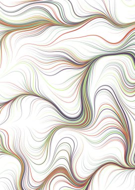 Soyut Perlin Gürültüsü Geometrik Desen vektör çizimi