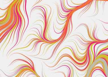 Soyut Perlin Gürültüsü Geometrik Desensel hesaplama sanatı, vektör illüstrasyonu