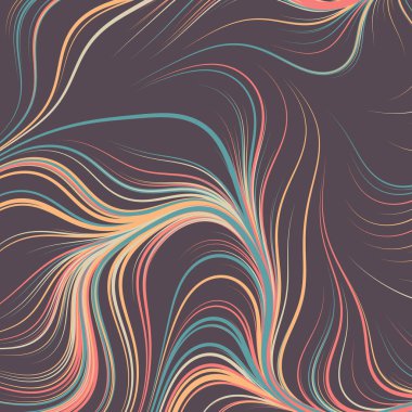 Soyut Perlin Gürültüsü Geometrik Desen vektör çizimi