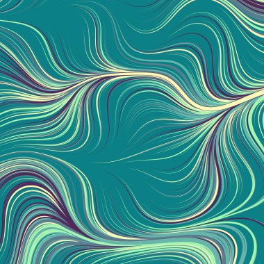 Soyut Perlin Gürültüsü Geometrik Desen vektör çizimi