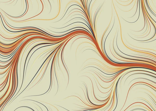 Patrón Geométrico Abstracto Con Líneas Onduladas — Archivo Imágenes Vectoriales