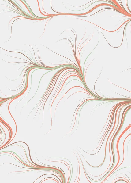 Абстрактний Геометричний Візерунок Хвилястими Лініями — стоковий вектор