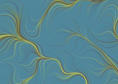 Soyut Perlin Gürültüsü Geometrik Desensel hesaplama sanatı, vektör illüstrasyonu