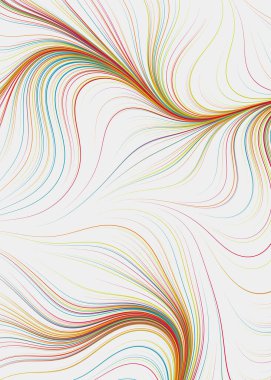 Soyut Perlin Gürültüsü Geometrik Desensel hesaplama sanatı, vektör illüstrasyonu