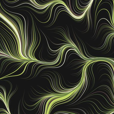 Soyut Perlin Gürültüsü Geometrik Desensel hesaplama sanatı, vektör illüstrasyonu