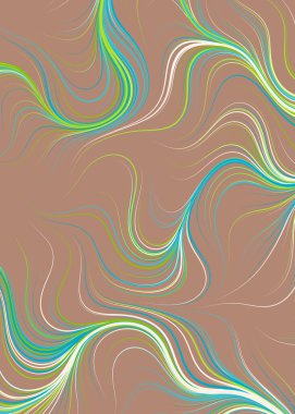 Soyut Perlin Gürültüsü Geometrik Desensel hesaplama sanatı, vektör illüstrasyonu