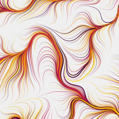 Soyut Perlin Gürültüsü Geometrik Desensel hesaplama sanatı, vektör illüstrasyonu