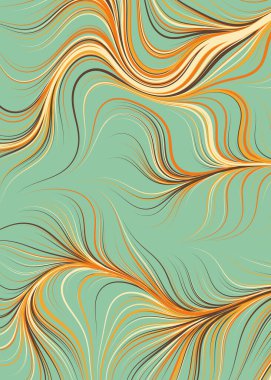 Soyut Perlin Gürültüsü Geometrik Desensel hesaplama sanatı, vektör illüstrasyonu