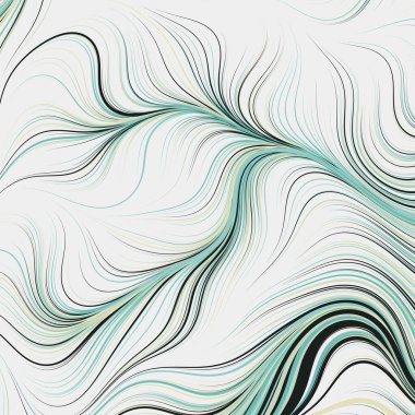 Soyut Perlin Gürültüsü Geometrik Desensel hesaplama sanatı, vektör illüstrasyonu