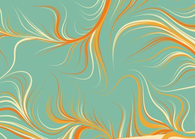 Soyut Perlin Gürültüsü Geometrik Desensel hesaplama sanatı, vektör illüstrasyonu