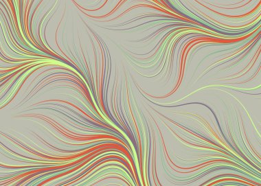Soyut Perlin Gürültüsü Geometrik Desensel hesaplama sanatı, vektör illüstrasyonu