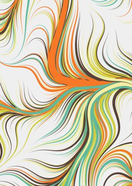 Soyut Perlin Gürültüsü Geometrik Desensel hesaplama sanatı, vektör illüstrasyonu