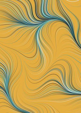 Soyut Perlin Gürültüsü Geometrik Desensel hesaplama sanatı, vektör illüstrasyonu