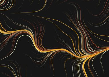 Soyut Perlin Gürültüsü Geometrik Desen vektör çizimi