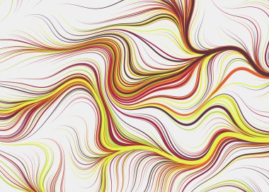 Soyut Perlin Gürültüsü Geometrik Desensel hesaplama sanatı, vektör illüstrasyonu