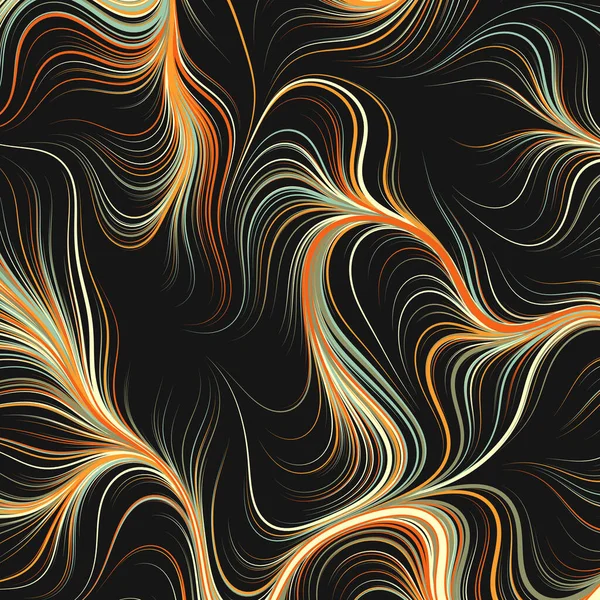 Resumen Perlin Noise Geometric Pattern Generative Computational Art Vector Illustration — Vector de stock