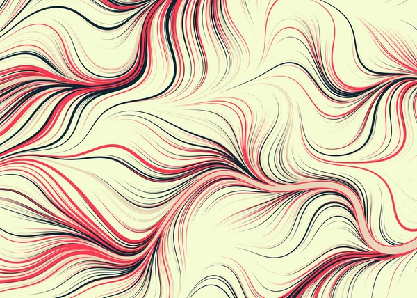 Abstract Perlin Noise Geometric Pattern Generative Computational Art Vector Illustration — Stock Vector