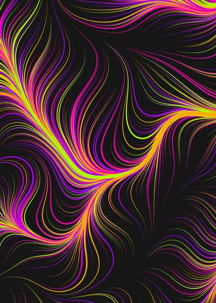 Abstract Perlin Noise Geometric Pattern Generative Computative Art Vector Illustration — 스톡 벡터