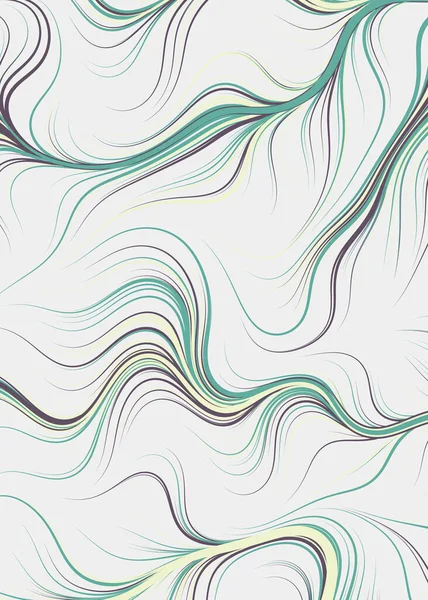 Abstraktes Perlin Noise Geometric Pattern Generative Computation Art Vektorillustration — Stockvektor