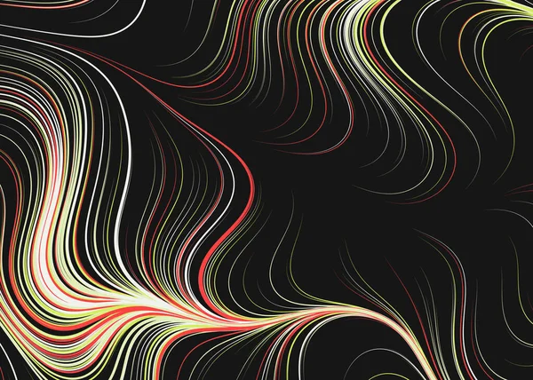 Abstract Perlin Noise Geometric Pattern Generative Computative Art Vector Illustration — 스톡 벡터