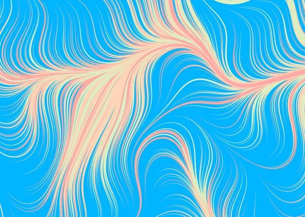 Absztrakt Perlin Noise Geometrikus Minta Generatív Számítógépes Művészet Vektor Illusztráció — Stock Vector