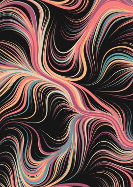 Soyut Perlin Gürültüsü Geometrik Düzen üretken hesaplama sanatı çizimi