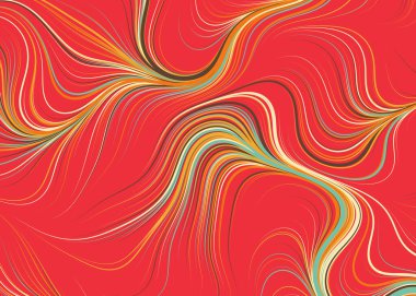 Soyut Perlin Gürültüsü Geometrik Düzen üretken hesaplama sanatı çizimi