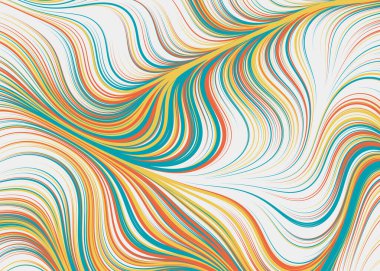 Soyut Perlin Gürültüsü Geometrik Düzen üretken hesaplama sanatı çizimi