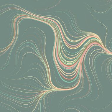 Soyut Perlin Gürültüsü Geometrik Düzen üretken hesaplama sanatı çizimi