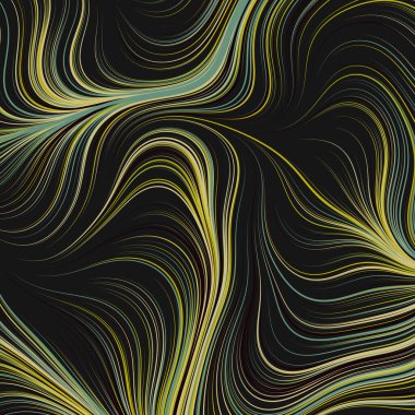 Soyut Perlin Gürültüsü Geometrik Düzen üretken hesaplama sanatı çizimi