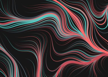 Soyut Perlin Gürültüsü Geometrik Düzen üretken hesaplama sanatı çizimi