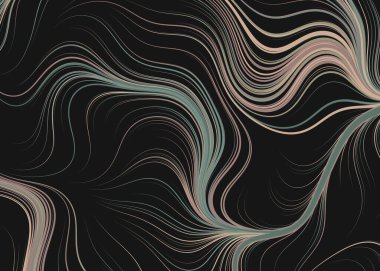 Soyut Perlin Gürültüsü Geometrik Düzen üretken hesaplama sanatı çizimi