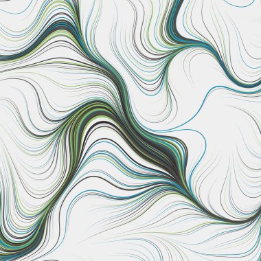 Soyut Perlin Gürültüsü Geometrik Düzen üretken hesaplama sanatı çizimi