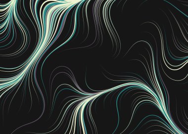 Soyut Perlin Gürültüsü Geometrik Düzen üretken hesaplama sanatı çizimi