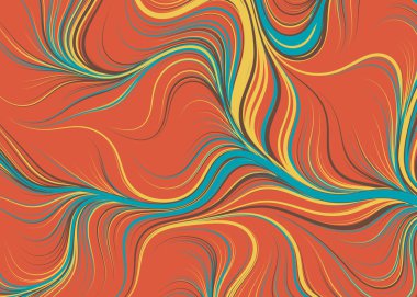 Soyut Perlin Gürültüsü Geometrik Düzen üretken hesaplama sanatı çizimi